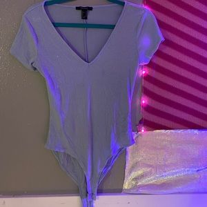 Baby blue body suit t-shirt. (3 for $20)